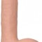Vibrator Realist Real Softee, 10 Moduri Vibratii, TPE, Natural, 20.5 cm