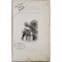 PARIS LONDRES KEEPSAKE FRANCAIS 1837 NOUVELLES INEDITES - PARIS, 1837