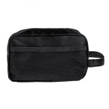 Geantă Cosmetice, Model Unisex, Negru, 25x9x16cm, Buzunar Exterior Plasă, Poliester, Oem