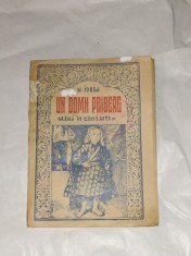 N.IORGA - UN DOMN PRIBEAG drama in cinci acte Ed.1920 foto