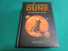 DUNE CANONICATUL DUNEI *FRANK HERBERT / ED. DE LUX / 2012 * F foto