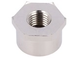 Piuliță &icirc;mpăm&acirc;ntare M12 alamă nichel 24mm 70-200&deg;C