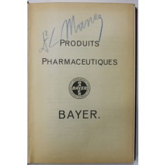 PRODUITS PHARMACEUTIQUES BAYER , EDITIE INTERBELICA