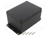 Carcasă universală HAMMOND 108mm X 148mm Y 75mm Z cu lame de fixare