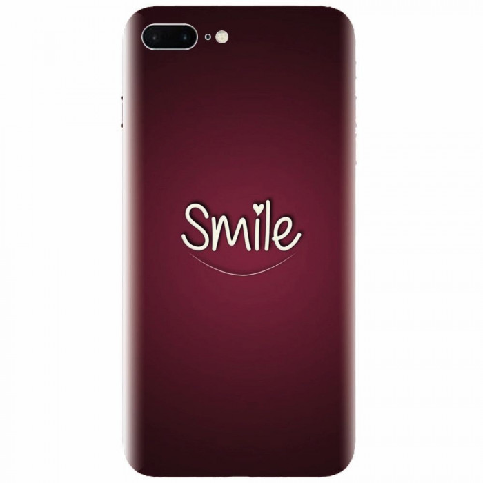 Husa silicon pentru Apple Iphone 8 Plus, Smile Love