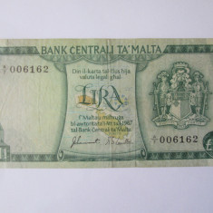 Malta 1 Lira 1973