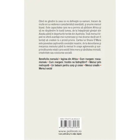 Elogiul mersului, Shane O'Mara