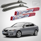 Cumpara ieftin Stergatoare Mazda 3 BK Sedan 2003-2006 Set Fata Flat TeamCar