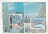 bnk cp Peisaje de iarna din Muntii Bucegi - Vedere - circulata - marca fixa