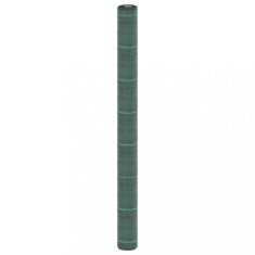 vidaXL Membrană antiburuieni, verde, 1,5x10 m, PP 4005256