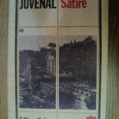 SATIRE de JUVENAL , 1986