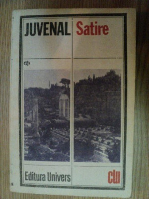 SATIRE de JUVENAL , 1986 foto