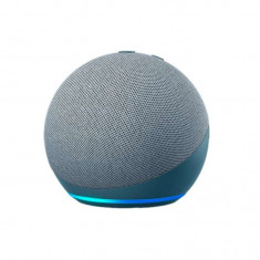 Boxa inteligenta Amazon Echo Dot 4, Control Voce Alexa, Wi-Fi, Bluetooth, Albastru foto
