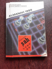 ALMANAH 1989. LITERATURA SI JOCURILE MINTII. PLANETA SAH foto