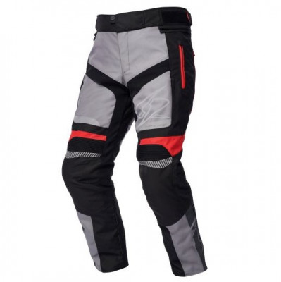 Pantaloni Moto Spyke Meridian Dry Tecno Negru / Rosu / Gri Marimea 58 120742/10117/58 foto