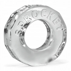 Oxballs - Inel de erecție pentru penis Sprocket transparent