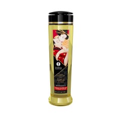 Shunga Erotic Romance - Ulei de Masaj cu Aromă de Vin Spumant de Căpșuni, 240 ml
