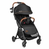 Carucior sport, Lionelo, Julie One, De la nastere, Greutate redusa, Cadru din aluminiu, 0-22 kg, Julie one black