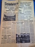 ziarul scanteia 16 mai 1968 - vizita in romania a presedintelui francez charles de gaulle