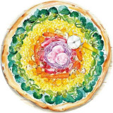 Puzzle Cerc Pizza, 500 Piese, Ravensburger
