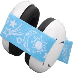 Casti antifonice pentru copii si bebelusi 3-36 luni WePro Store, protectie auditiva in medii zgomotoase, sistem de prindere sigur pentru fontanela, be