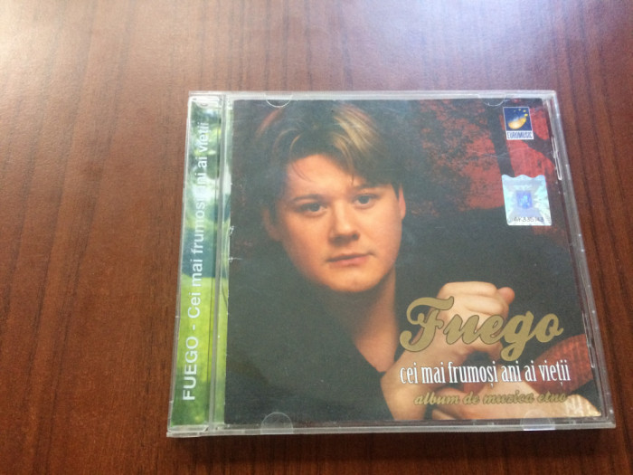 Fuego Cei mai frumosi ani ai vietii 2008 cd disc muzica etno usoara slagare VG+