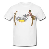 Tricou &quot; Tom &amp; Jerry sleeping &quot;