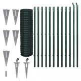 Cumpara ieftin Euro gard, verde, 25 x 1,5 m, otel