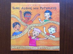 Sing Along With Putumayo 2004 cd disc various selectii muzica pop world folk VG+