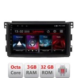 Navigatie Smart 2005-2010 D-Smart05 Octa Core cu Android Radio Bluetooth Internet GPS WIFI DSP 3+32 GB 4G KIT-s LENOVO LITE CarStore Technology