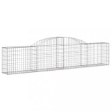 Cumpara ieftin Cos gabion arcuit, 300x30x60/80 cm, fier galvanizat