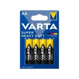 Cumpara ieftin Set 4 baterii tip AA LR6 Varta Super heavy duty Zinc-Carbon 2006101414