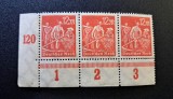 Germania Republica de la Weimar 1922 Inflație "Muncitori la Secerat 12 Mark" (Bloc MNH cu Colț St&acirc;nga-Jos)- FD1