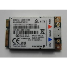 Modul 3G Laptop Ericsson F3507g WWAN Mobile Broadband MiniPCI Express Mini-Card foto