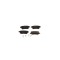 Placute frana DACIA LOGAN EXPRESS FS BREMBO P68033