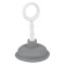 Pompa Desfundat Tevi, Model Mini, Maner Plastic, Culoare Gri, Dimensiuni 10.6x17cm