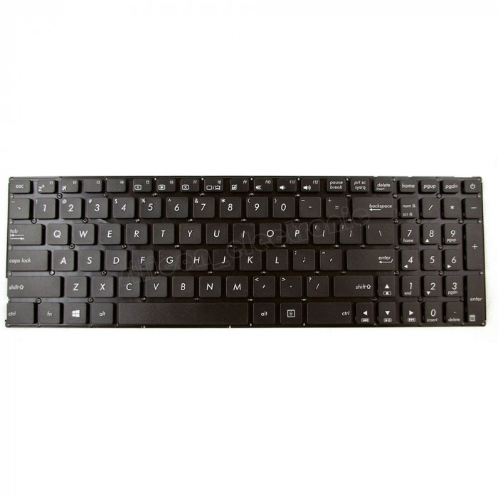 Tastatura laptop, Asus, X540UA, fara rama, US
