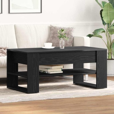 vidaXL Masă de cafea Stejar negru 102 x 55 x 45 cm Lemn compozit 862729 foto