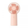 Ventilator Portabil JisuLife FA20X Roz, Mini Ventilator USB, Re&icirc;ncărcabil, de Birou, Camping, Călătorie