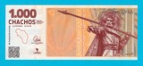 Bancnotă Argentina La Rioja 1000 Chacos 2024 UNC serie: 003009..