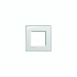 PLACA ORNAMENT, 2 MODULE, AQUAMARINE, LIVING LIGHT, BTICINO