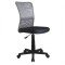 Scaun birou copii HM Dingo, Ergonomic, Cadru Polipropilena, Mesh, Inaltime ajustabila, 80 kg, 98x41x56 cm, Gri