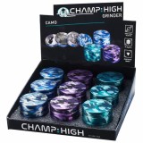 Grinder metalic, Champ-High, Camo, 4 Parti, O50mm