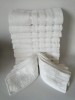 Set 10 Prosoape Bumbac Pakistanez 48x88cm Albe, 400g