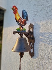 Clopot de poarta cu cocos foto