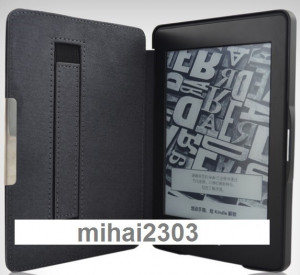 Husa Kindle 2019 (Generatia 10,J9G29R) | Maner + Piele + Magnet | Folie +  carti | Okazii.ro