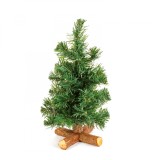 Pin artificial - cu baza din lemn - mini - 30 cm Best CarHome
