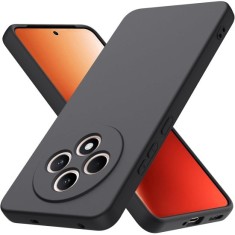Husa Soft Touch, slim, ALC Mobile, anti soc, compatibila cu Oppo Reno12 F, Negru Tpu foto