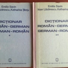 Dictionar roman-german, german-roman- E.Savin, I.Lazarescu, K.Tantu