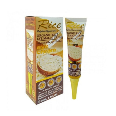 Crema reparatoare pentru zona ochilor, cu orez, Wokali, Rice Eye Magic Cream, 30 ml foto